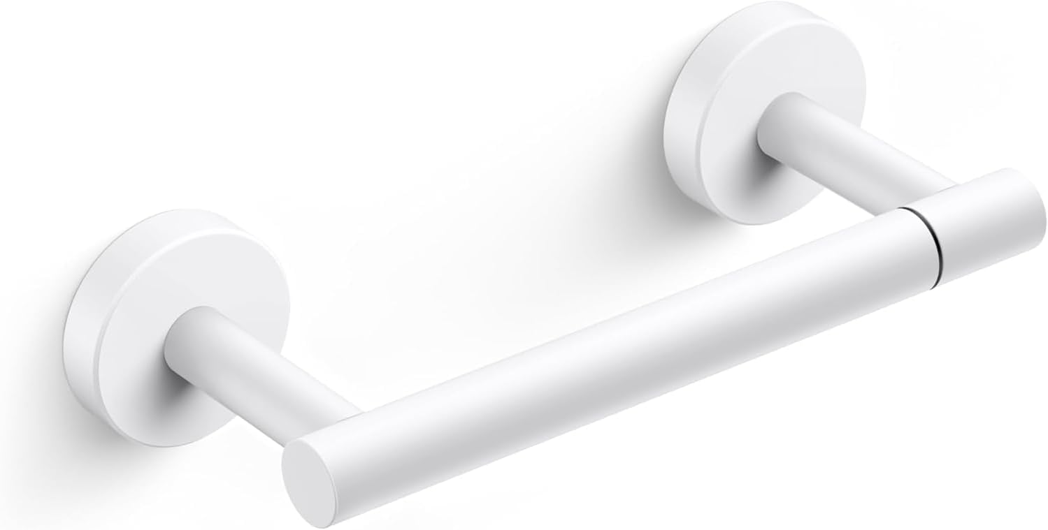 Day Moon™ Brushed Gold Toilet Paper Holder with Shelf, Wipe Holder for Bathroom Flushable Wipes Dispenser, Toilet Paper and Wipes Holder, Toilet Paper Holder with Storage