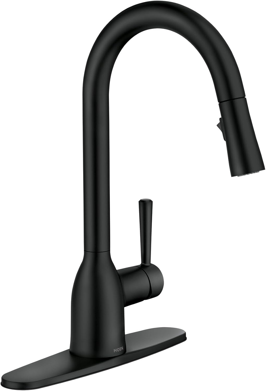 Moen Adler Spot Resist Stainless One-Handle High Arc Pulldown Kitchen Faucet with Power Clean, 87233SRS