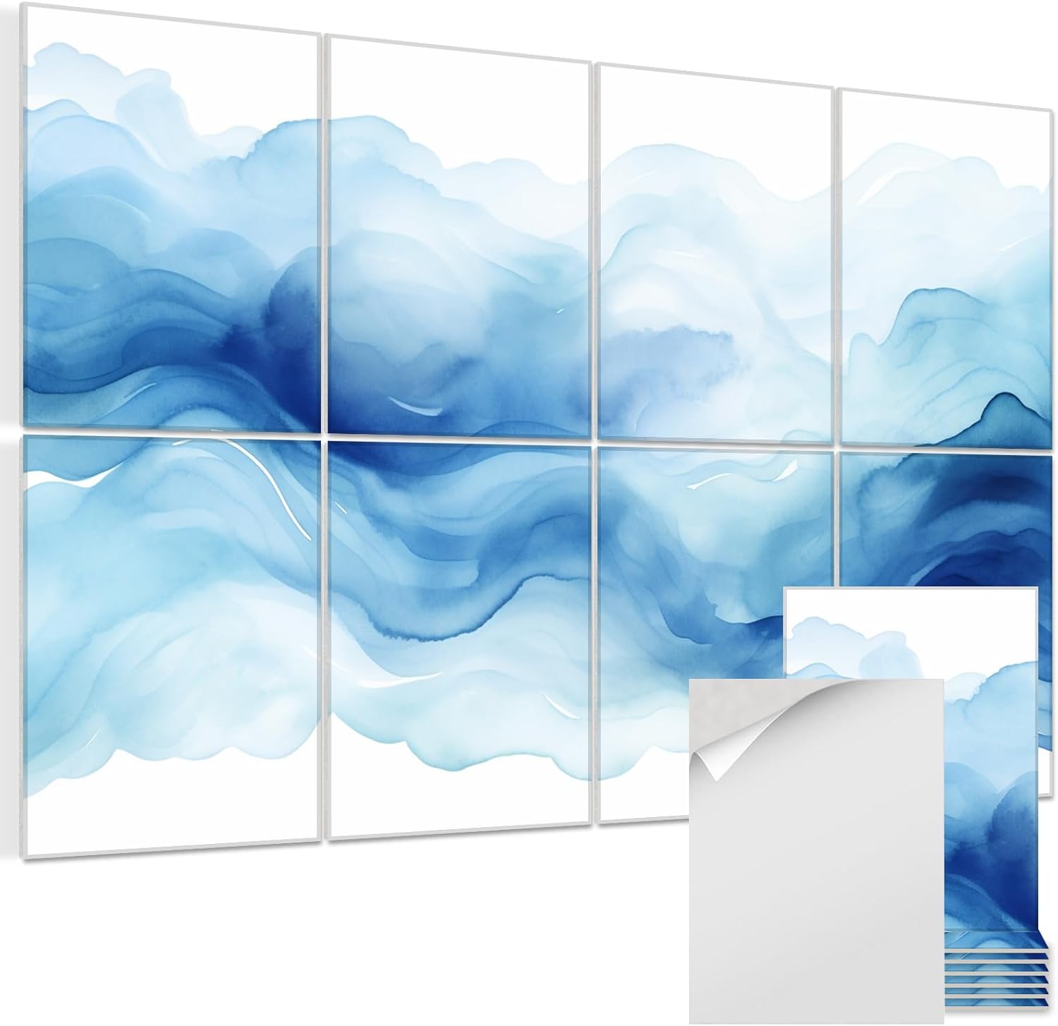Art Acoustic Panels, 72"x48"x0.4" Sound Absorbing Panels,Better Sound Panels than Soundproof Foam,Self adhesive Soundproof Wall Panels for Recording Studio, Star Wars