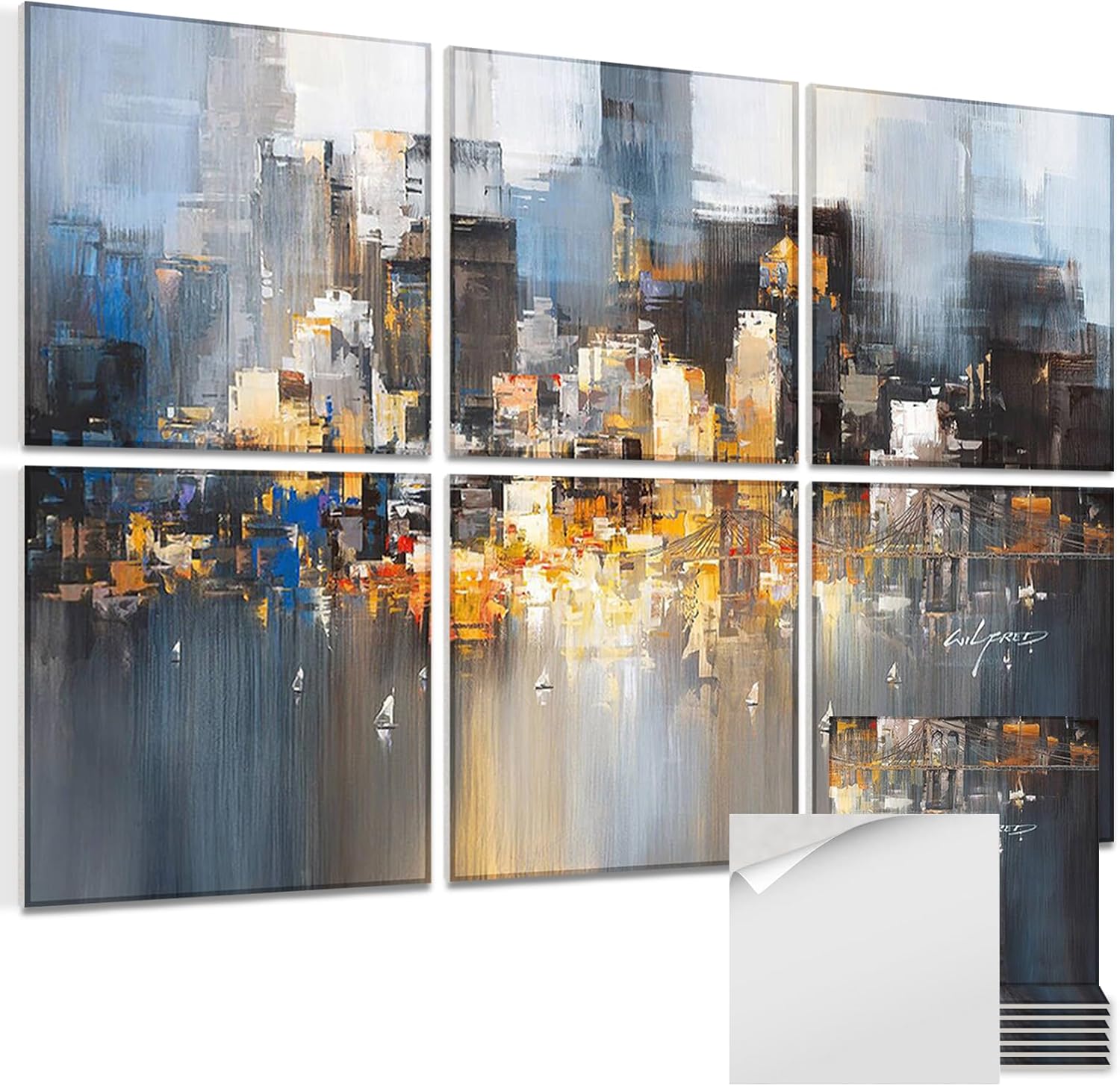 Art Acoustic Panels, 72"x48"x0.4" Sound Absorbing Panels,Better Sound Panels than Soundproof Foam,Self adhesive Soundproof Wall Panels for Recording Studio, Star Wars
