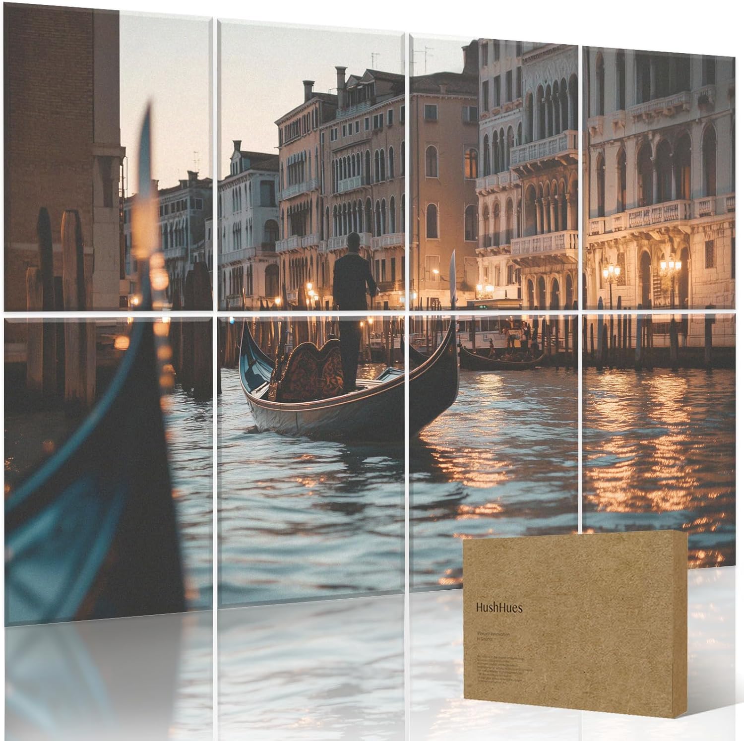6-Pack Art Acoustic Panels 72x48 Inches Large Decorative Acoustic Panels, Sound Absorbing Wall Art for Home, Office, and Studio Noise Reduction