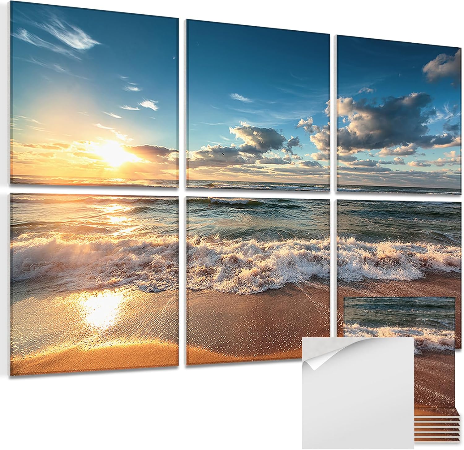 Art Acoustic Panels, 72"x48"x0.4" Sound Absorbing Panels,Better Sound Panels than Soundproof Foam,Self adhesive Soundproof Wall Panels for Recording Studio, Star Wars