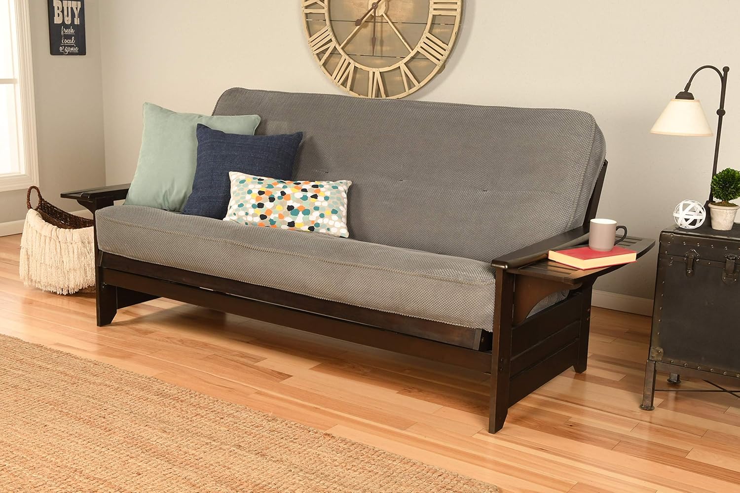 Kodiak Furniture Phoenix Futon, Espresso Finish Frame