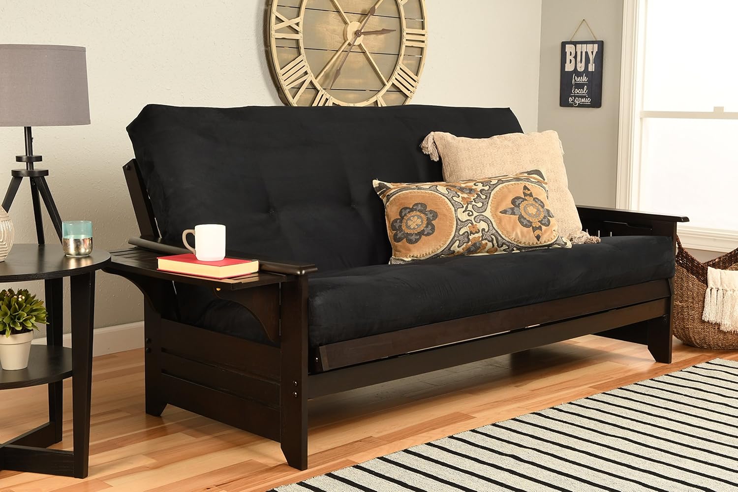 Kodiak Furniture Phoenix Futon, Espresso Finish Frame
