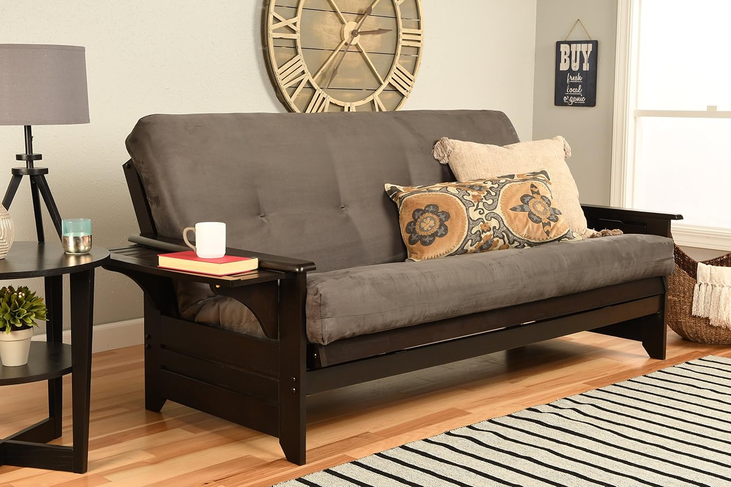 Kodiak Furniture Phoenix Futon, Espresso Finish Frame
