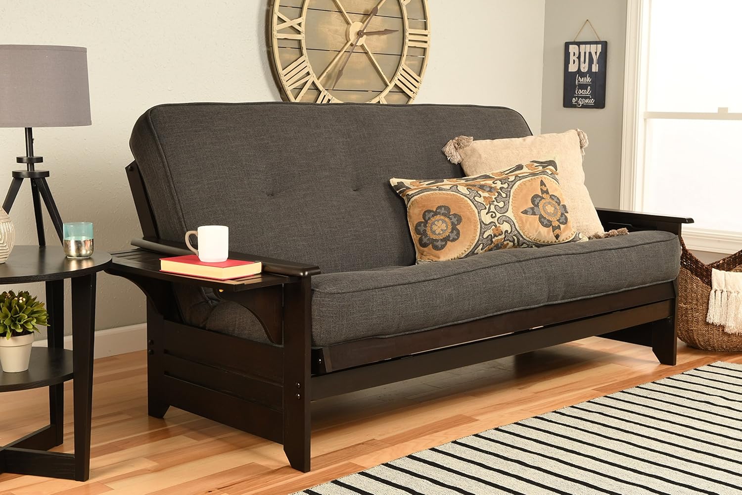 Kodiak Furniture Phoenix Futon, Espresso Finish Frame