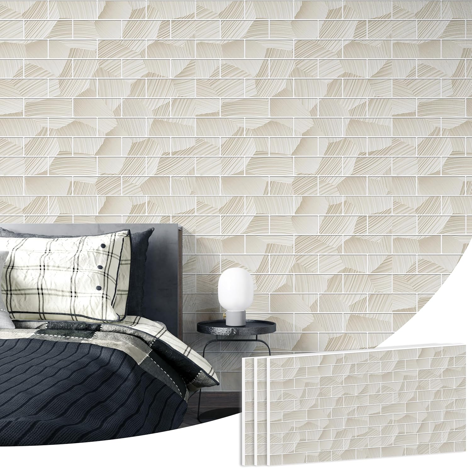 6-Pack Art Acoustic Panels 72x48 Inches Large Decorative Acoustic Panels, Sound Absorbing Wall Art for Home, Office, and Studio Noise Reduction