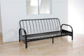 Adjustable Frame for Futon Black Metal Modern Contemporary Solid